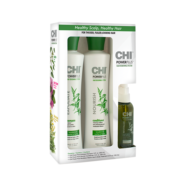 مجموعة تشي باور بلس- مضاد لتساقط الشعر.